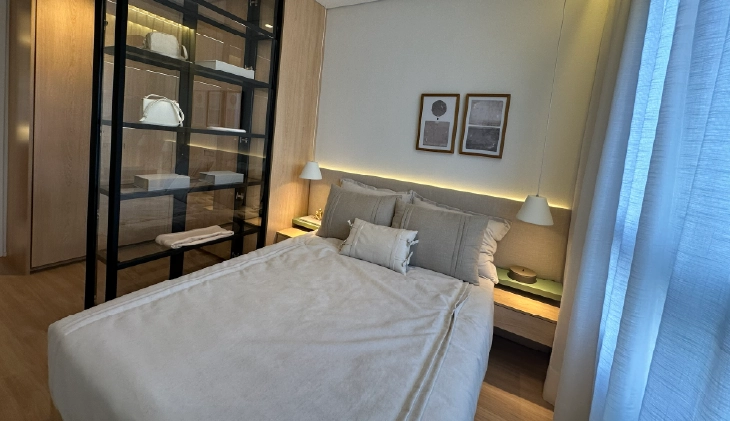 Suíte com walking closet