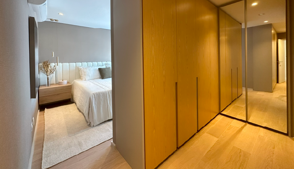 Suíte master, walking closet