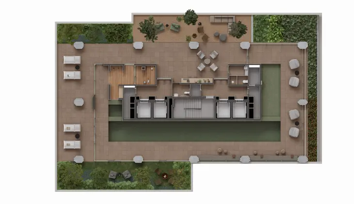 312 Jam Moema - lazer completo - piscina coberta com raia - academia rooftop - andar wellness