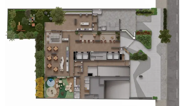 312 Jam Moema - lazer completo - piscina coberta com raia - academia rooftop - andar wellness